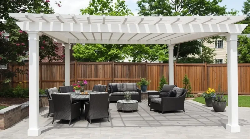 Wraparound Deck with Pergola in Bethlehem, PA